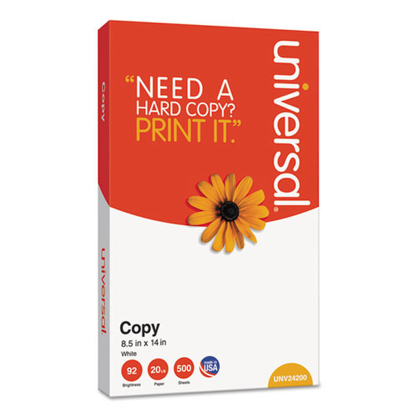 Universal Copy Letter (215.9×279.4 mm) Белый бумага для печати
