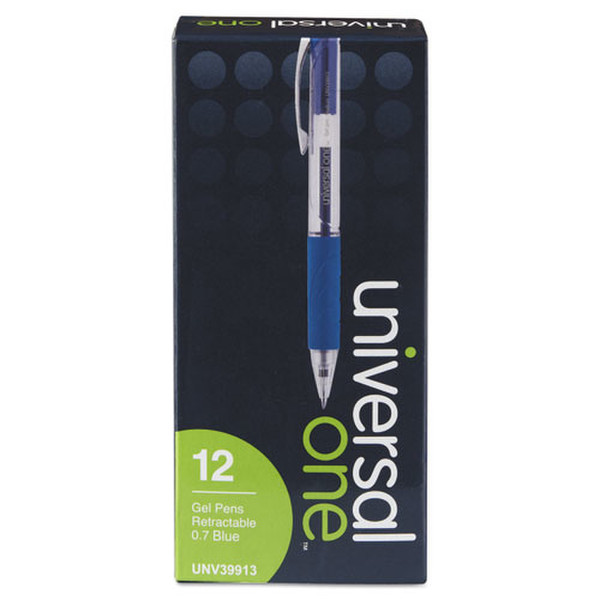 Universal UNV39913 Einziehbar Blau Medium Gelstift