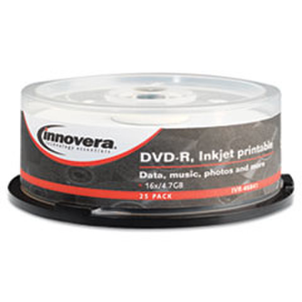 Innovera IVR46841 4.7GB DVD-R 25pc(s) blank DVD