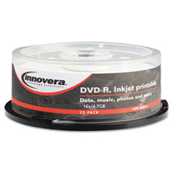 Innovera IVR46841 4.7GB DVD-R 25Stück(e) DVD-Rohling