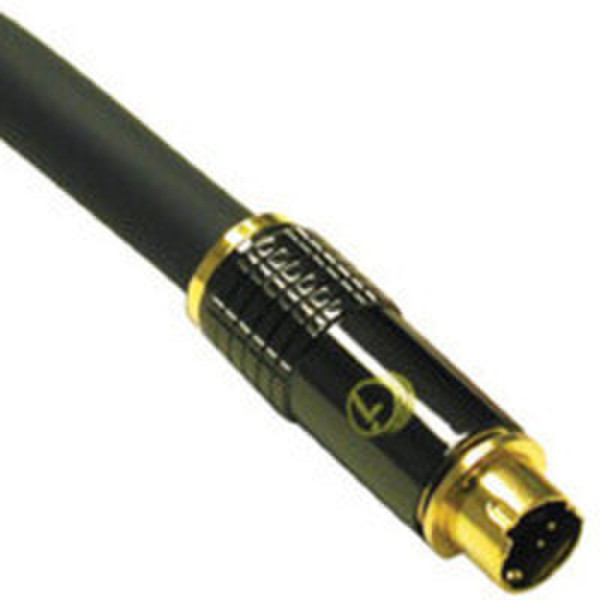 C2G 50ft SonicWave™ S-Video Cable 15.24м S-Video (4-pin) Черный S-video кабель