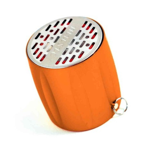 Tuff-Luv J15_17 Mono 3W Röhre Orange Tragbarer Lautsprecher