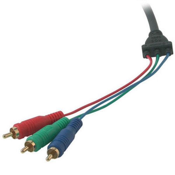 C2G 25ft Ultima™ HD15 to RCA HDTV Component Video Breakout Cable 7.62м VGA (D-Sub) 3 x RCA