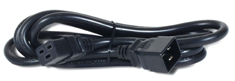 APC AP9877 1.98м C19 coupler C20 coupler Черный кабель питания