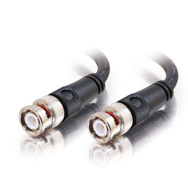 C2G 1ft 75 ohm BNC Cable 0.3m Black coaxial cable