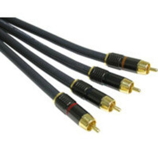 C2G 100ft SonicWave™ Component Video Plus Digital Audio Cable 30.5m RCA Grey component (YPbPr) video cable