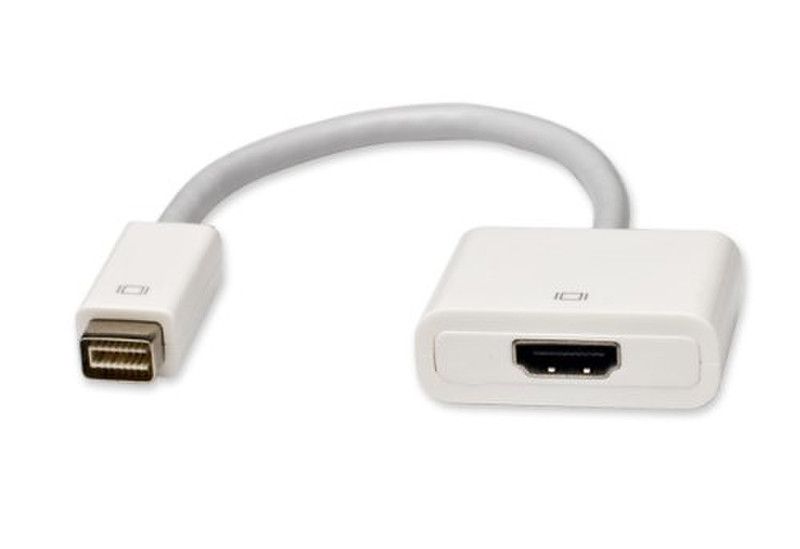 Connectland CL-ADA31021 Mini-DVI HDMI Белый кабельный разъем/переходник