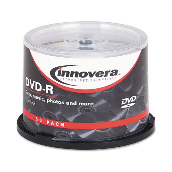 Innovera IVR46850 4.7GB DVD-R 50pc(s) blank DVD