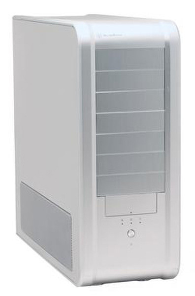 Silverstone SST-TJ07S Full-Tower Silber Computer-Gehäuse