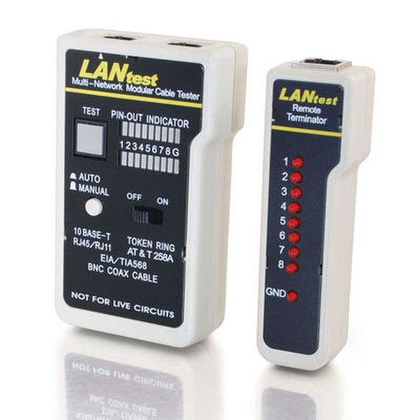 C2G LANtest Network/Modular Cable Test Kit