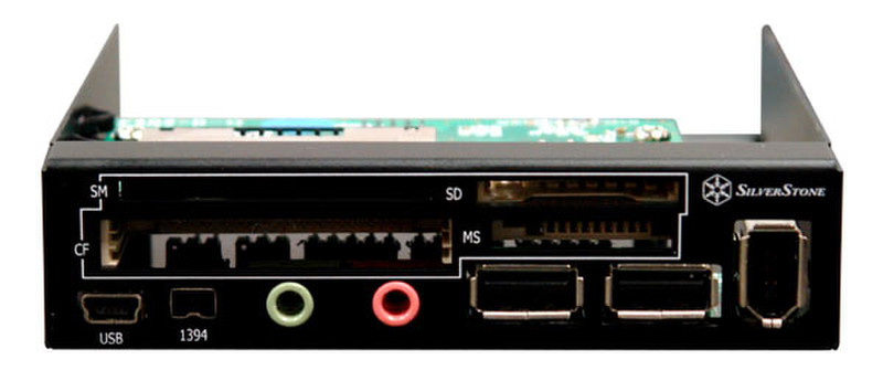 Silverstone SST-FP34B USB 2.0 card reader