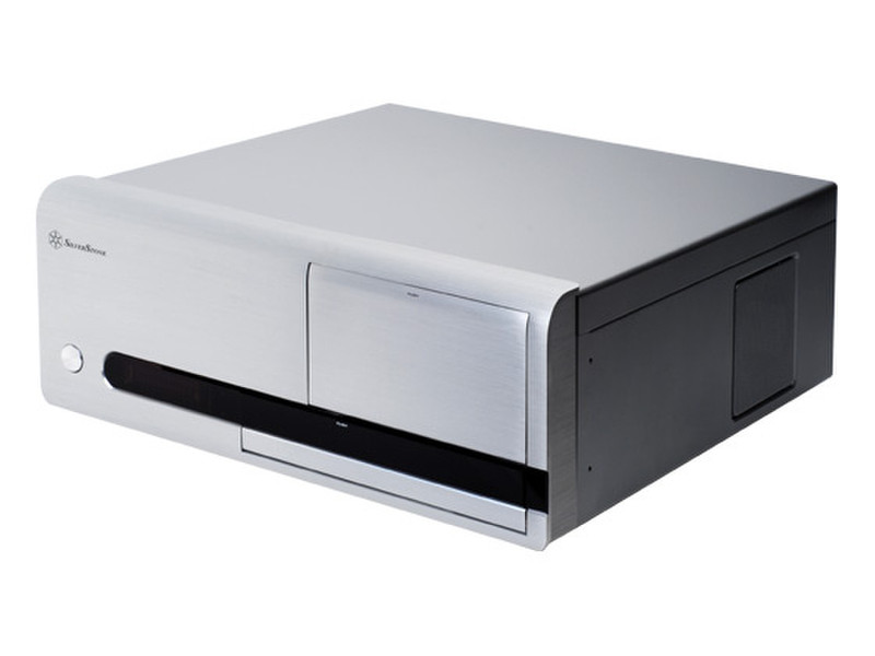 Silverstone SST-LC20S-M Desktop Silber Computer-Gehäuse