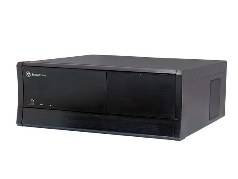 Silverstone SST-GD01B-MXR HTPC Schwarz Computer-Gehäuse