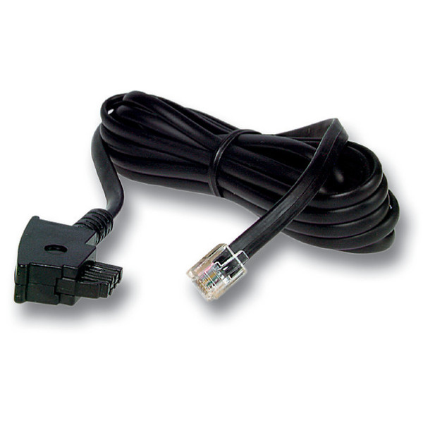 EFB Elektronik K5400.10 10m Black telephony cable