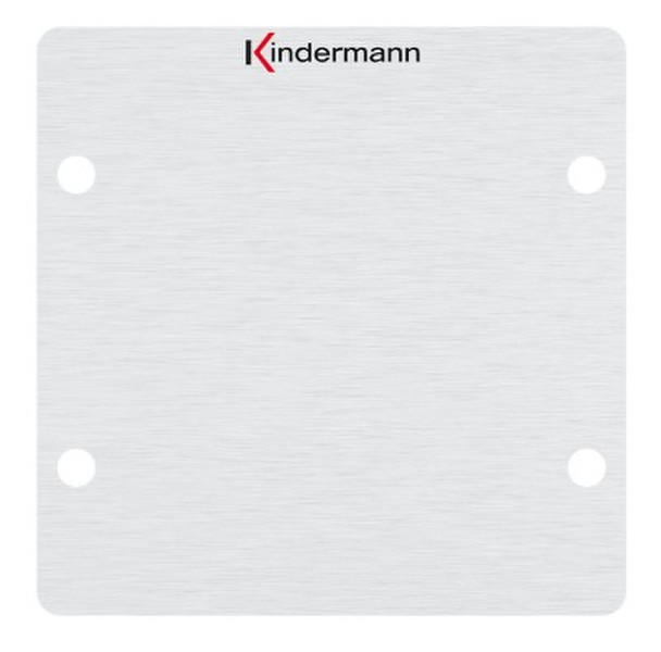 Kindermann 7444000500 Aluminium switch plate/outlet cover