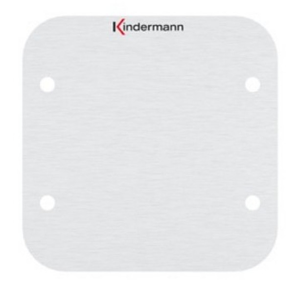 Kindermann 7441000500 Aluminium switch plate/outlet cover