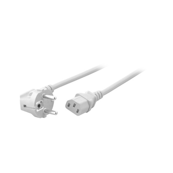 EFB Elektronik EK588WS.1,8 1.8m Power plug type F C13 coupler White power cable