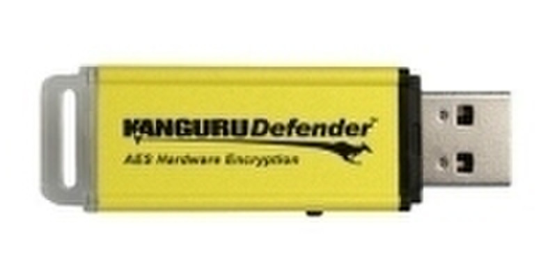 Kanguru 2GB Defender 2GB USB 2.0 Type-A Yellow USB flash drive