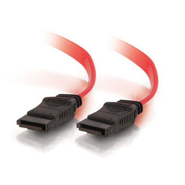 C2G 36in 7-pin Serial ATA Device Cable 0.9м Красный кабель SATA