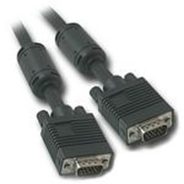 C2G 0.5m Monitor HD15 M/M cable 0.5m VGA (D-Sub) VGA (D-Sub) Schwarz VGA-Kabel