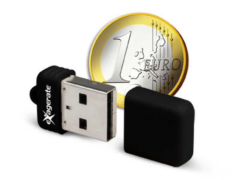 Hamlet XZONE04GBK 4GB USB 2.0 Type-A Black USB flash drive