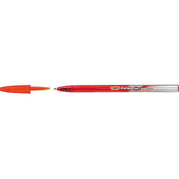 BIC CRISTAL GEL Capped Red 20pc(s)