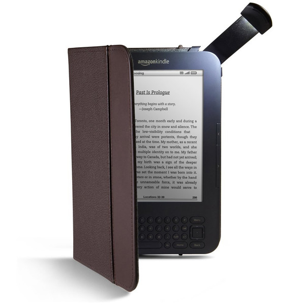 Amazon 515-1037-01 Blatt Braun E-Book-Reader-Schutzhülle