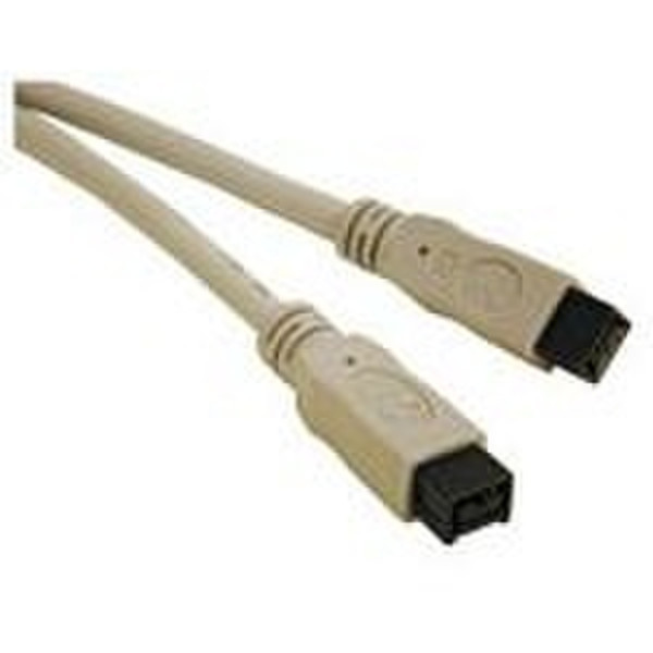 C2G 1m IEEE-1394B Cable 1m Grau Firewire-Kabel