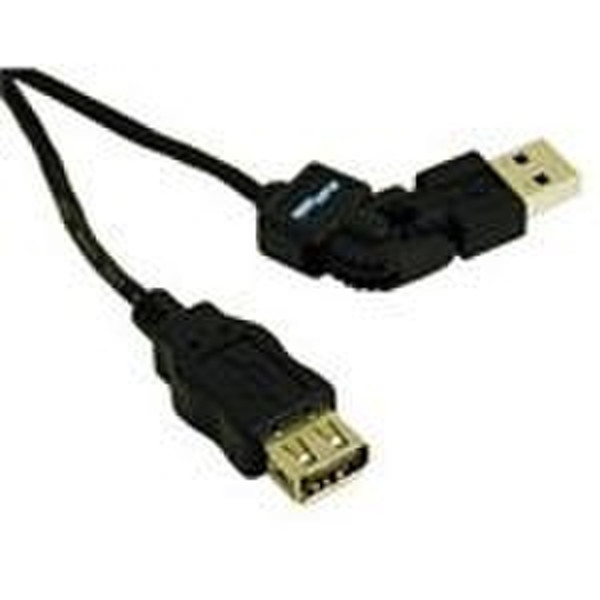 C2G 2m FlexUSB 2.0 A/A Cable 2м USB A USB A Черный кабель USB