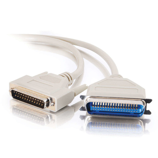 C2G 2m IEEE-1284 DB25/C36 Cable 2m Grau Druckerkabel