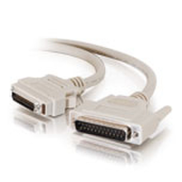 C2G 5m IEEE-1284 DB25/MC36 Cable 5m Grey printer cable