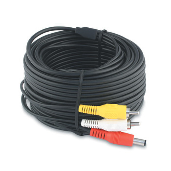 Swann A/V Power Cable - 36m/120ft 36m Black power cable