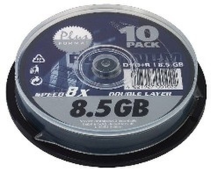 Bestmedia DVD+R 8x 8.5GB 10pcs 8.5GB DVD+R 10pc(s)