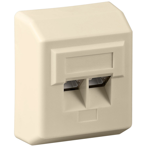 Wentronic 60141 Beige switch plate/outlet cover