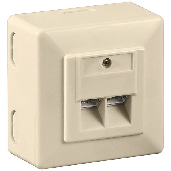 Wentronic 69243 Beige outlet box