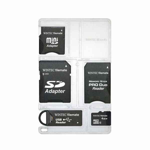 FileMate MicroSDHC, 4GB 4ГБ MicroSDHC Class 4 карта памяти