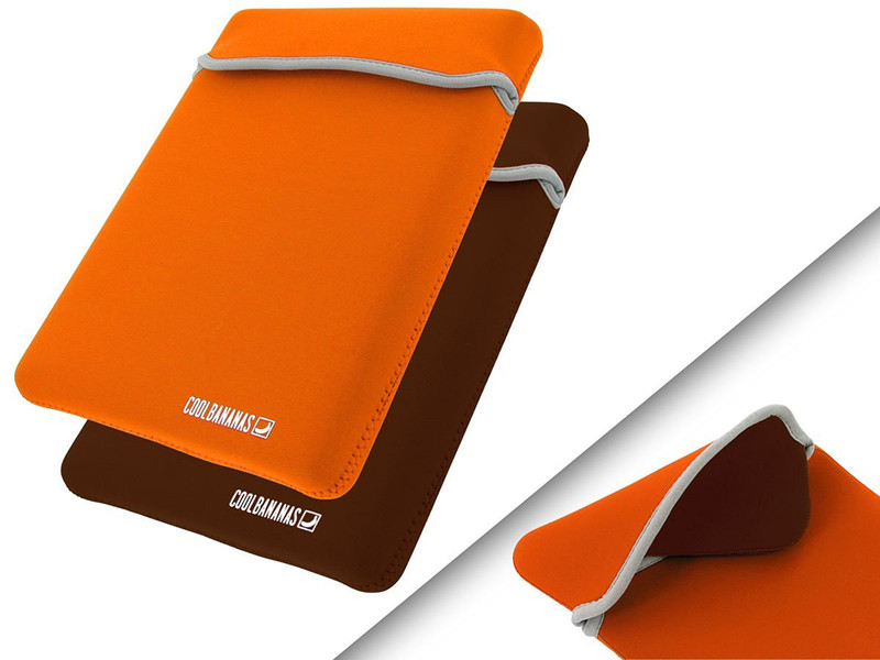 COOL BANANAS 2995940 10.2Zoll Sleeve case Braun Notebooktasche