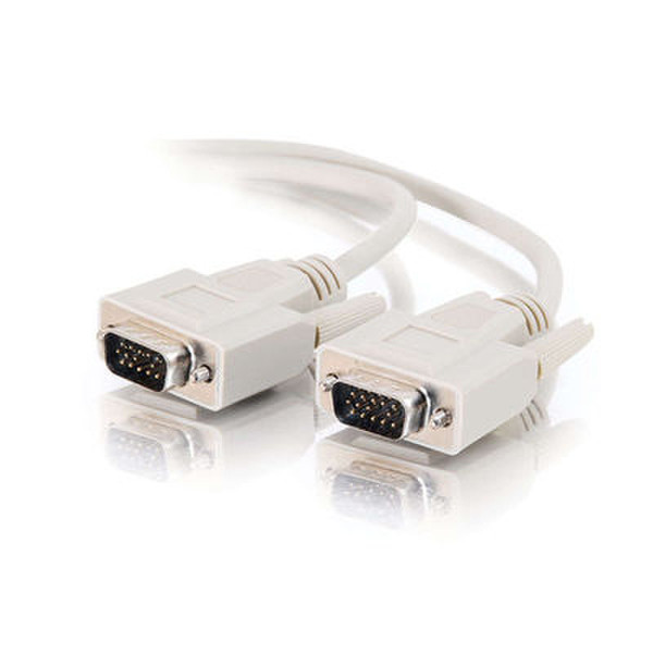 C2G 15ft Economy HD15 M/M SVGA Monitor Cable 4.6м VGA (D-Sub) VGA (D-Sub) VGA кабель