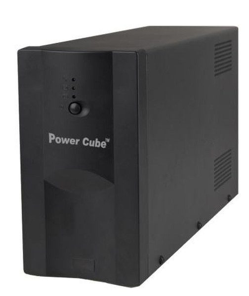 Gembird UPS-PC-1202AP Line-Interactive 1200VA 4AC outlet(s) Tower Black uninterruptible power supply (UPS)