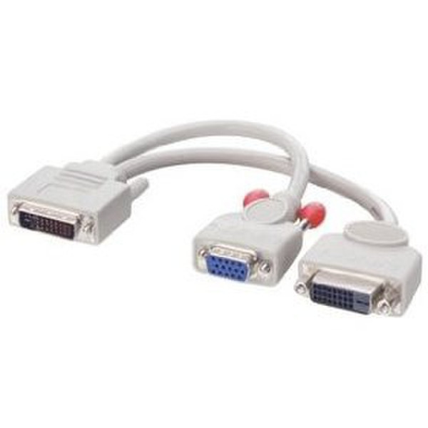 Dell Wyse 920302-02L DVI-I DVI-D / VGA White cable interface/gender adapter