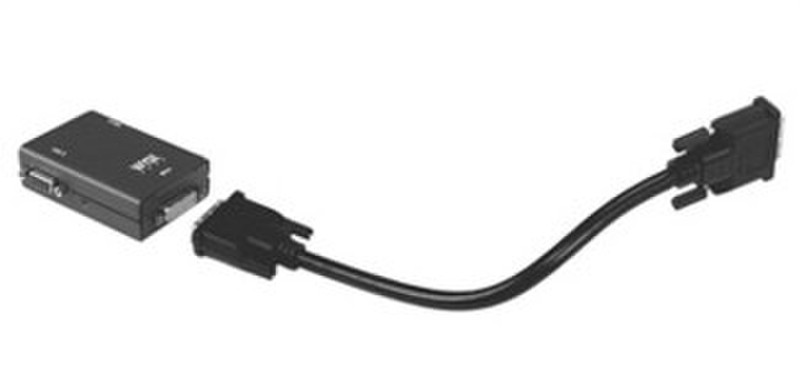 Dell Wyse DV20 Dual VGA DVI-I 2 x VGA, 15 pin Sub-D HD Black cable interface/gender adapter
