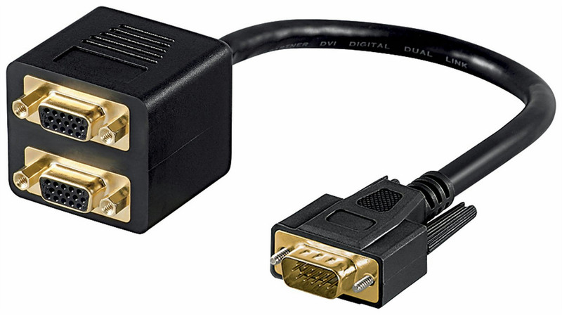 1aTTack 7932638 VGA (D-Sub) VGA (D-Sub) Черный VGA кабель