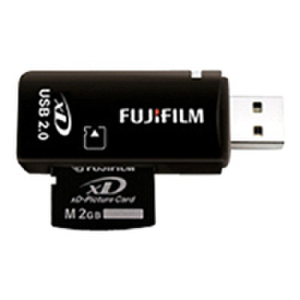 Fujifilm USB Card Reader USB 2.0 Черный устройство для чтения карт флэш-памяти