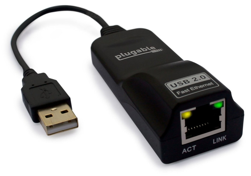 Plugable Technologies USB2-E100 Netzwerkkarte/-adapter