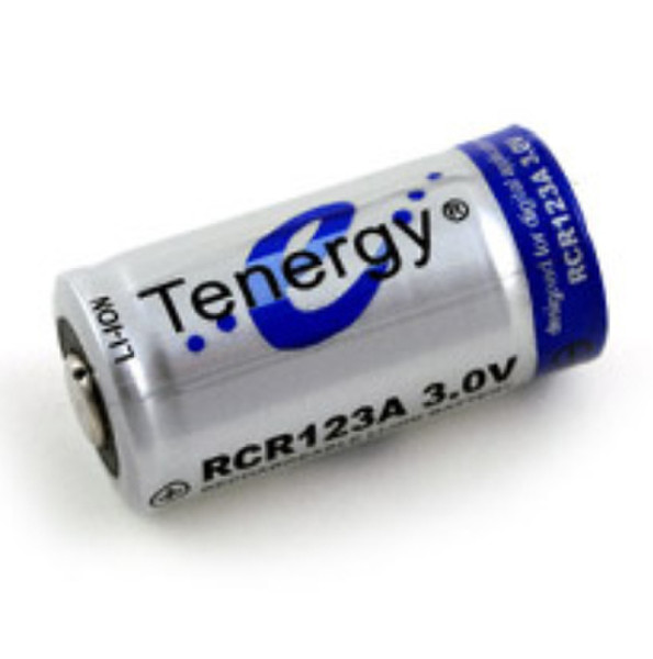 Tenergy RCR123A Lithium-Ion 900mAh 3V rechargeable battery