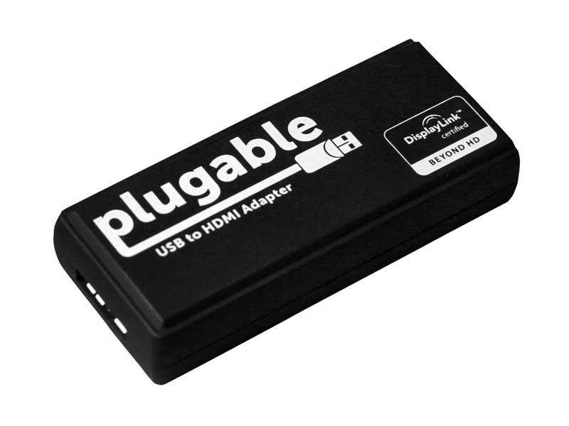 Plugable Technologies USB3-HDMI-DVI кабельный разъем/переходник