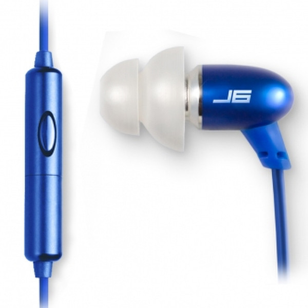 JLab JBuds J6M Binaural im Ohr Blau