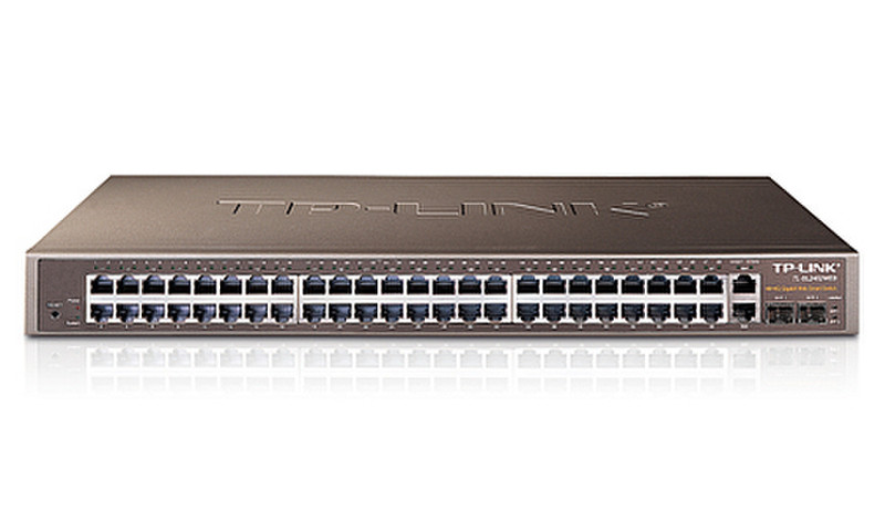 TP-LINK 48-Port 10/100Mbps + 4-Port Gigabit Web Smart Switch Управляемый