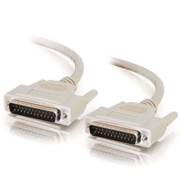 C2G 2m IEEE-1284 DB25 M/M Cable 2м Серый кабель для принтера