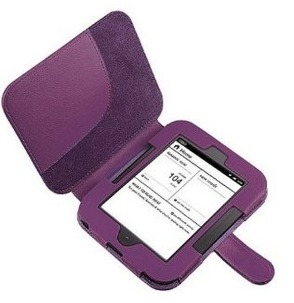 eForCity 539178 Blatt Violett E-Book-Reader-Schutzhülle